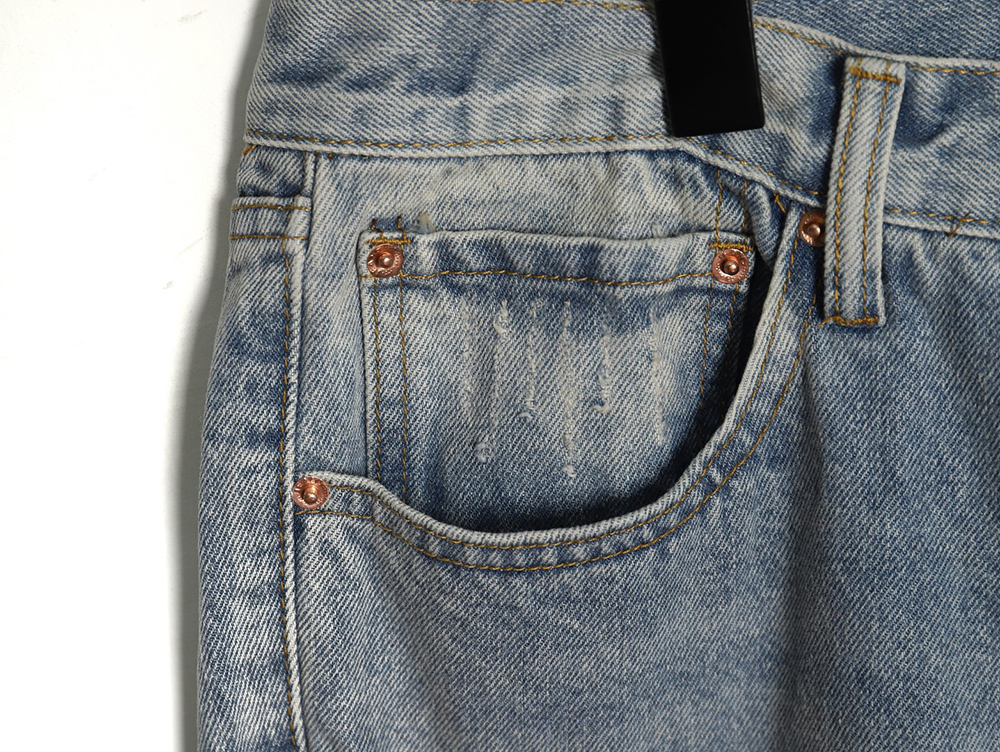 Gallery Dept panelled loose washed flared jeans