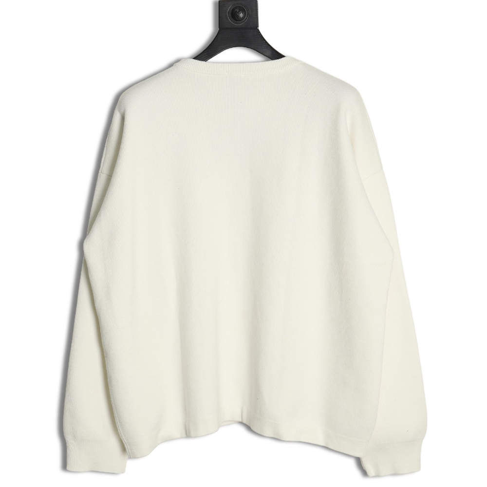 Loewe pocket jacquard sweater