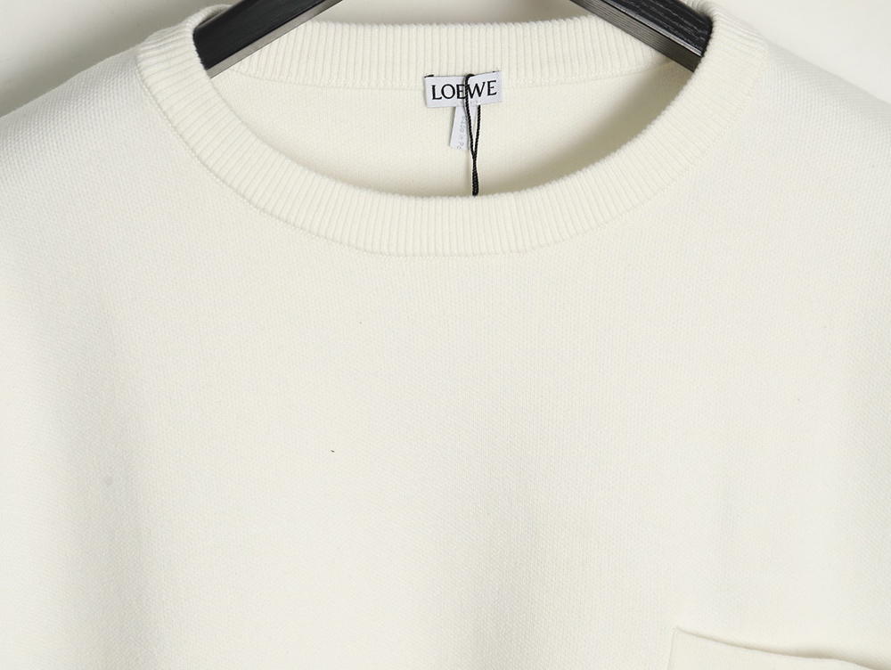 Loewe pocket jacquard sweater