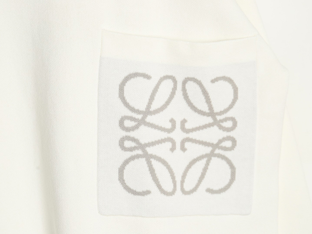 Loewe pocket jacquard sweater