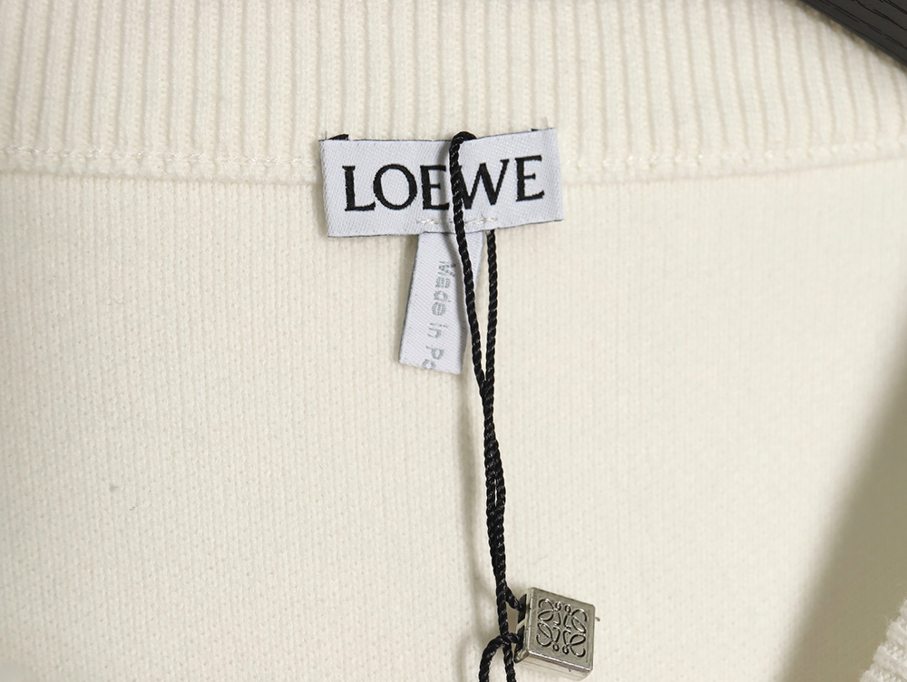 Loewe pocket jacquard sweater