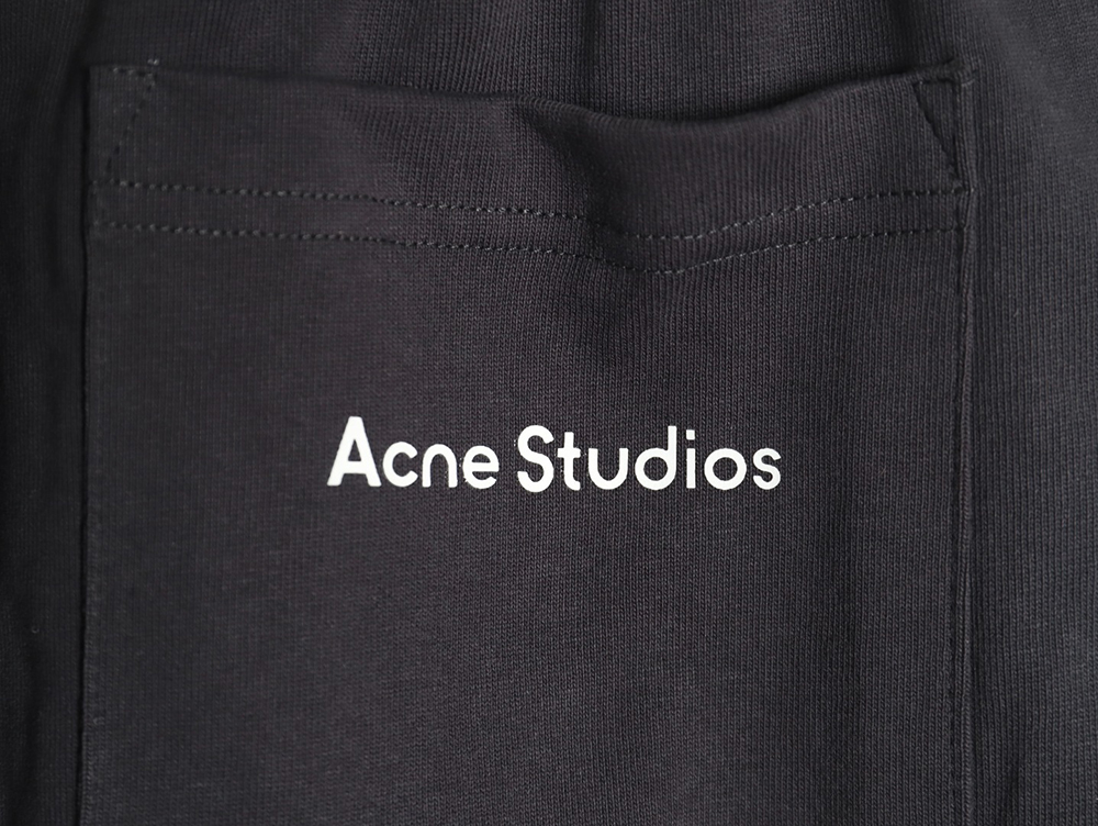 Acne Studios washed straight-leg loose trousers