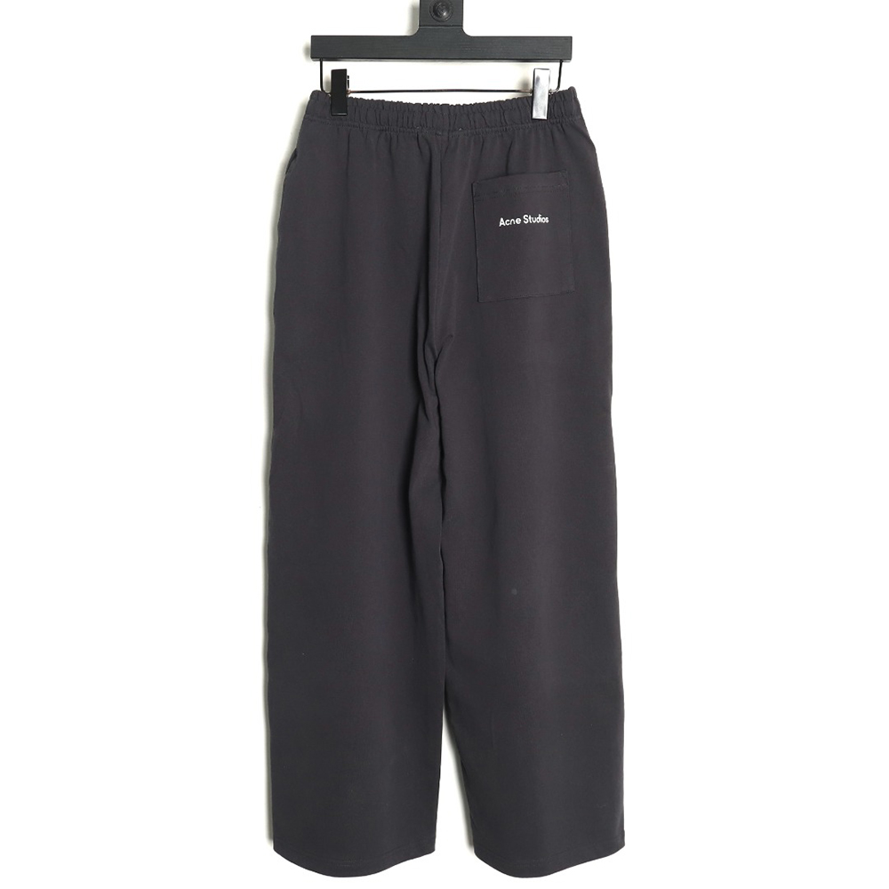 Acne Studios washed straight-leg loose trousers