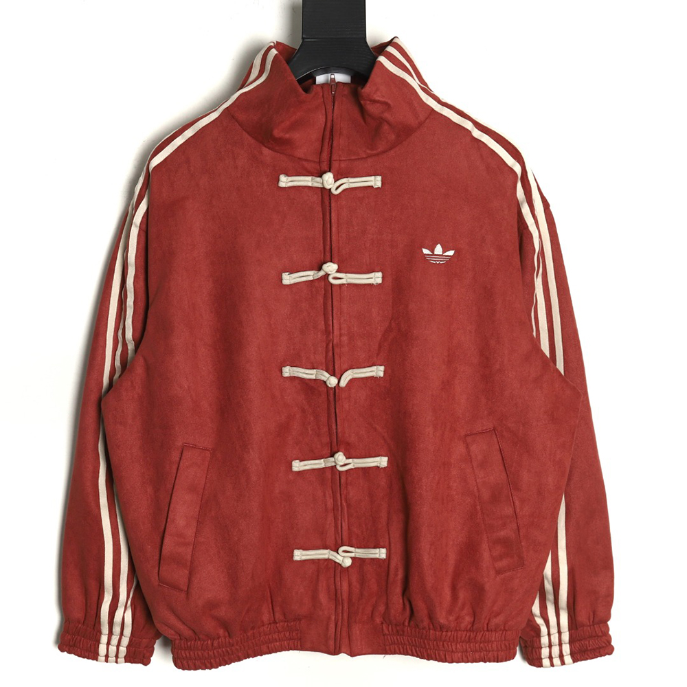 Adidas New Chinese Suede Tang Suit Jacket TSK1