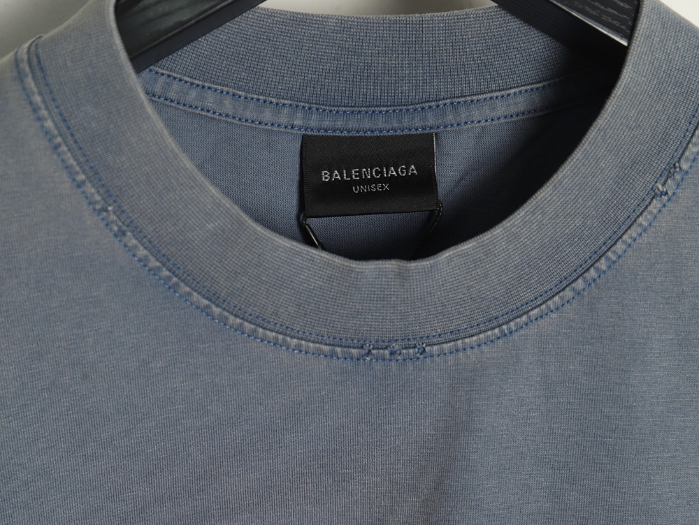Balenciaga flame print short sleeve T-shirt