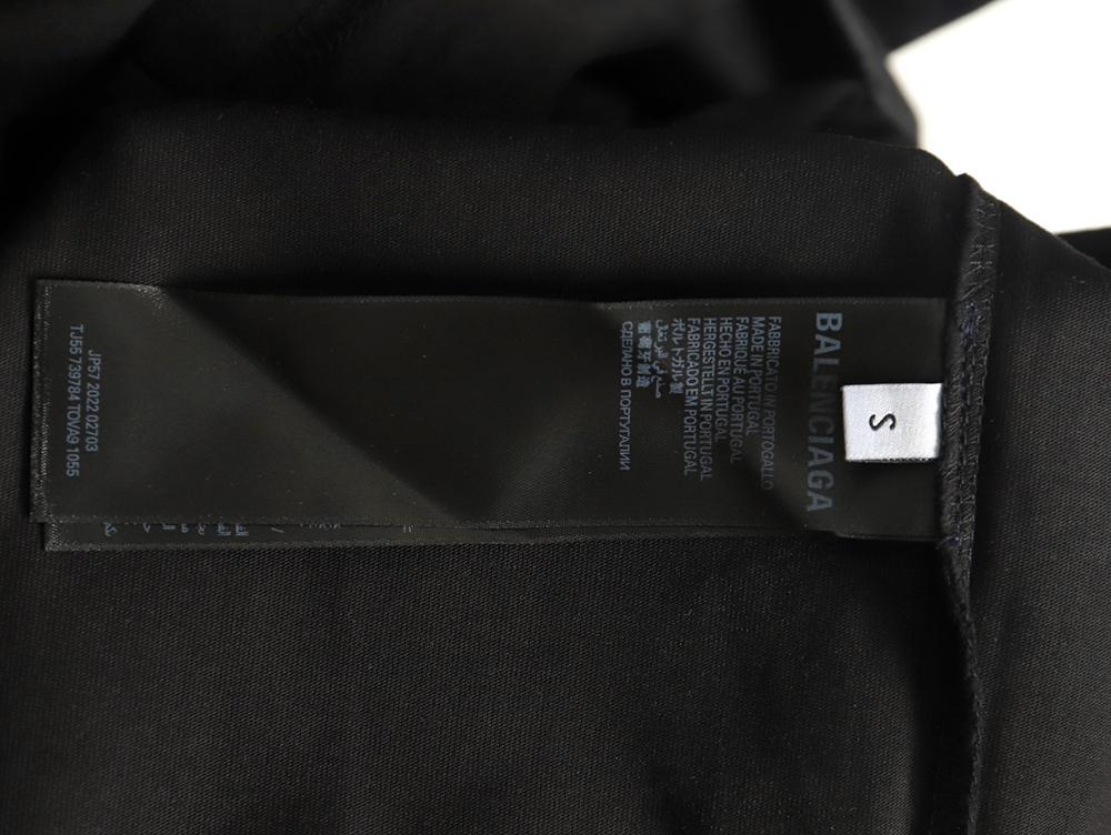 Balenciaga flame print short sleeve T-shirt TSK1