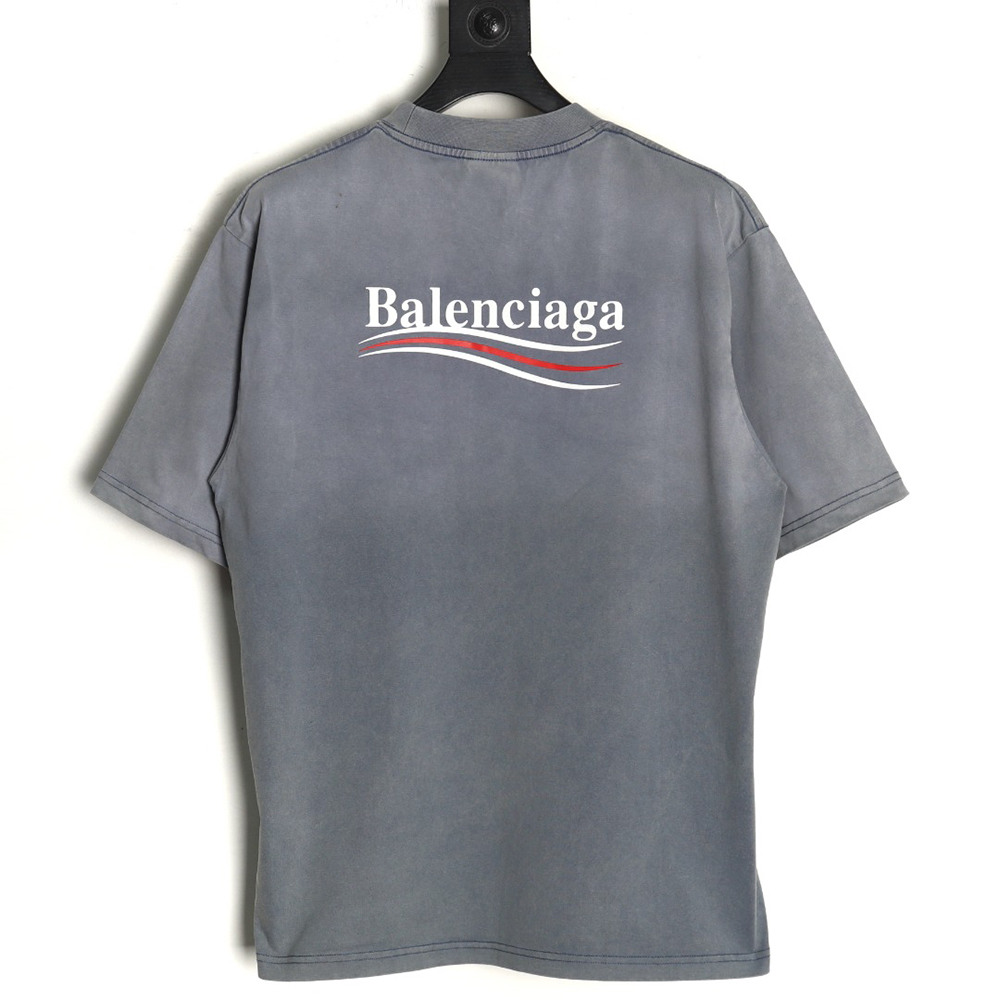 Balenciaga Coca Cola Print Short Sleeve T-Shirt TSK1