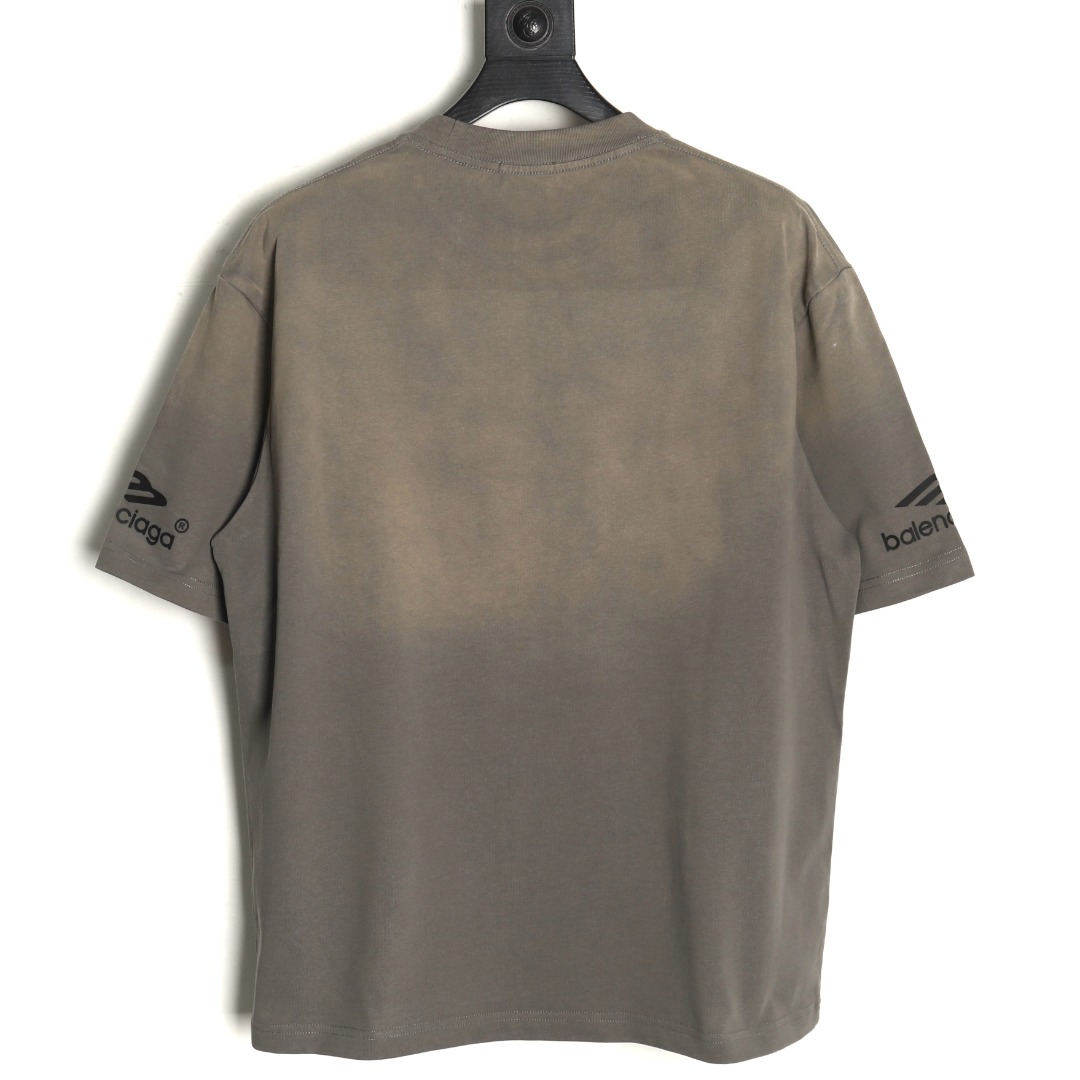 Balenciaga 3M printed washed short sleeves