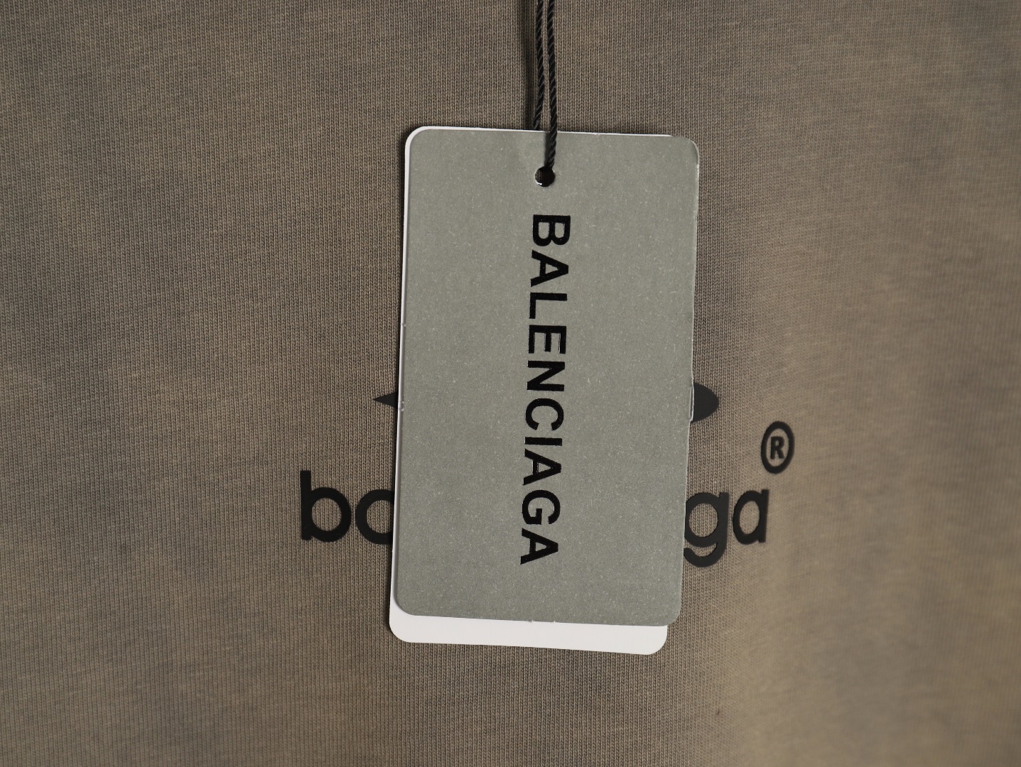 Balenciaga 3M printed washed short sleeves