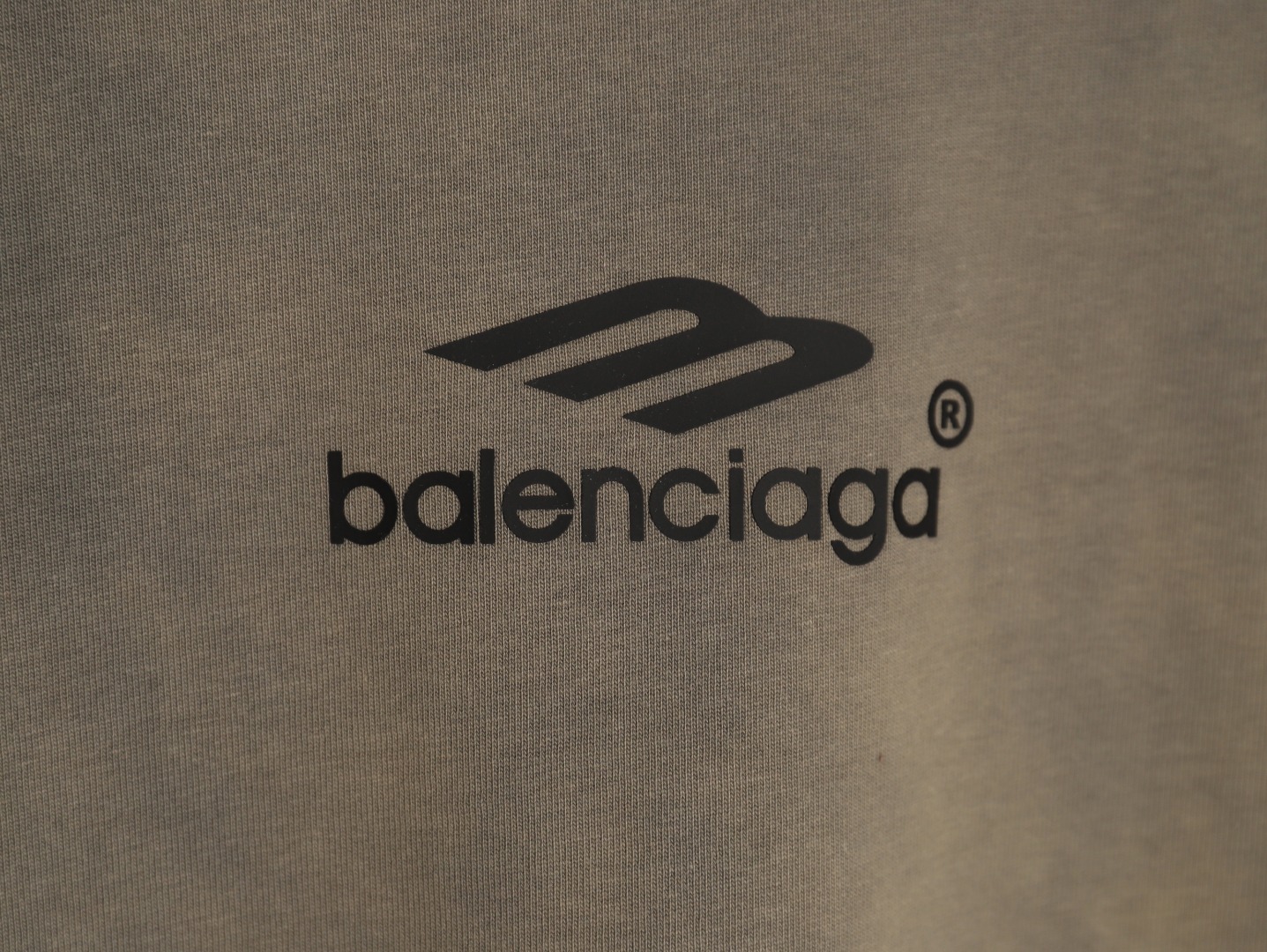 Balenciaga 3M printed washed short sleeves