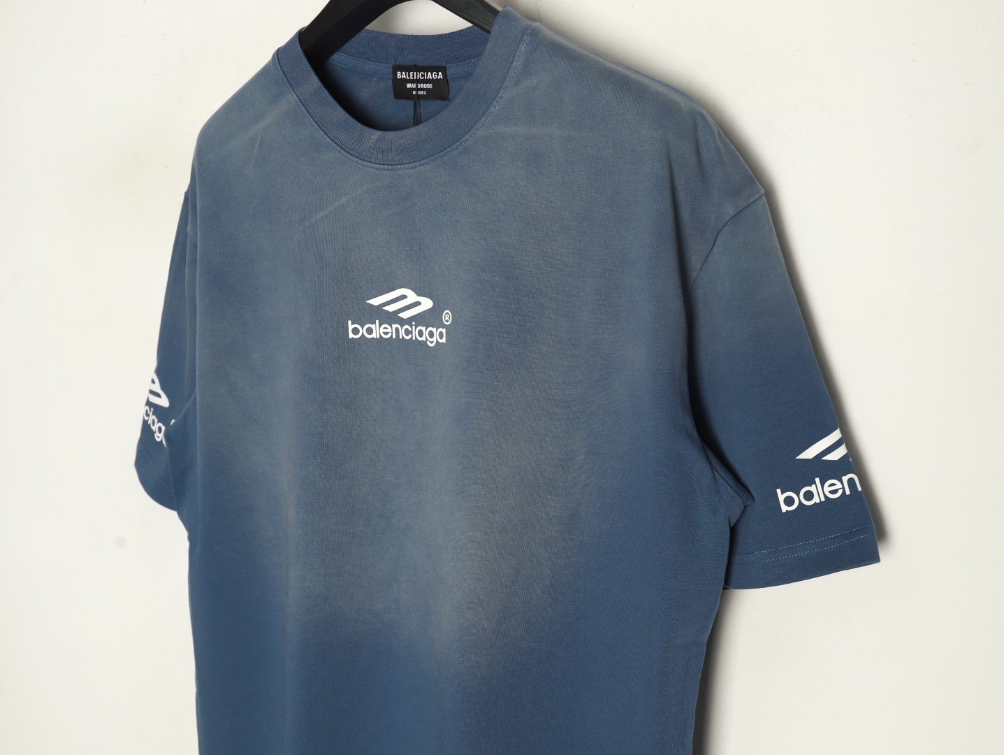 Balenciaga 3M printed washed short sleeves TSK1