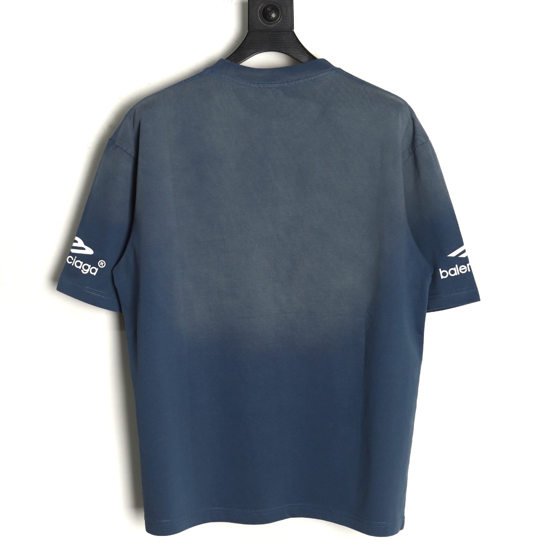 Balenciaga 3M printed washed short sleeves TSK1