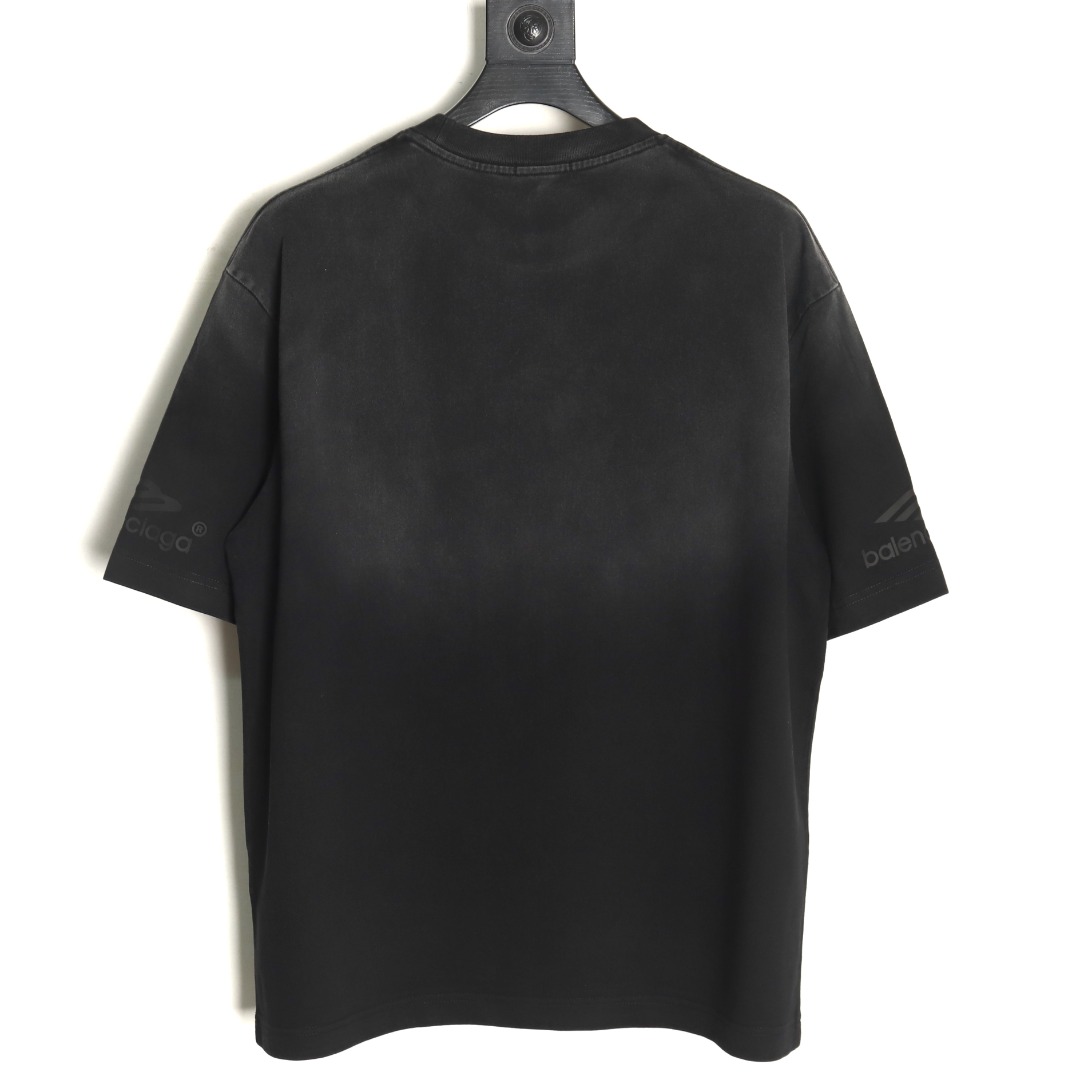 Balenciaga 3M printed washed short sleeves TSK2