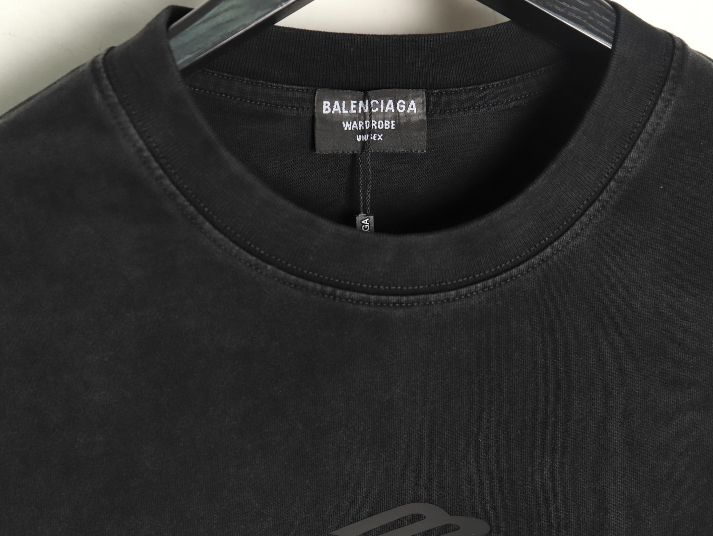 Balenciaga 3M printed washed short sleeves TSK2