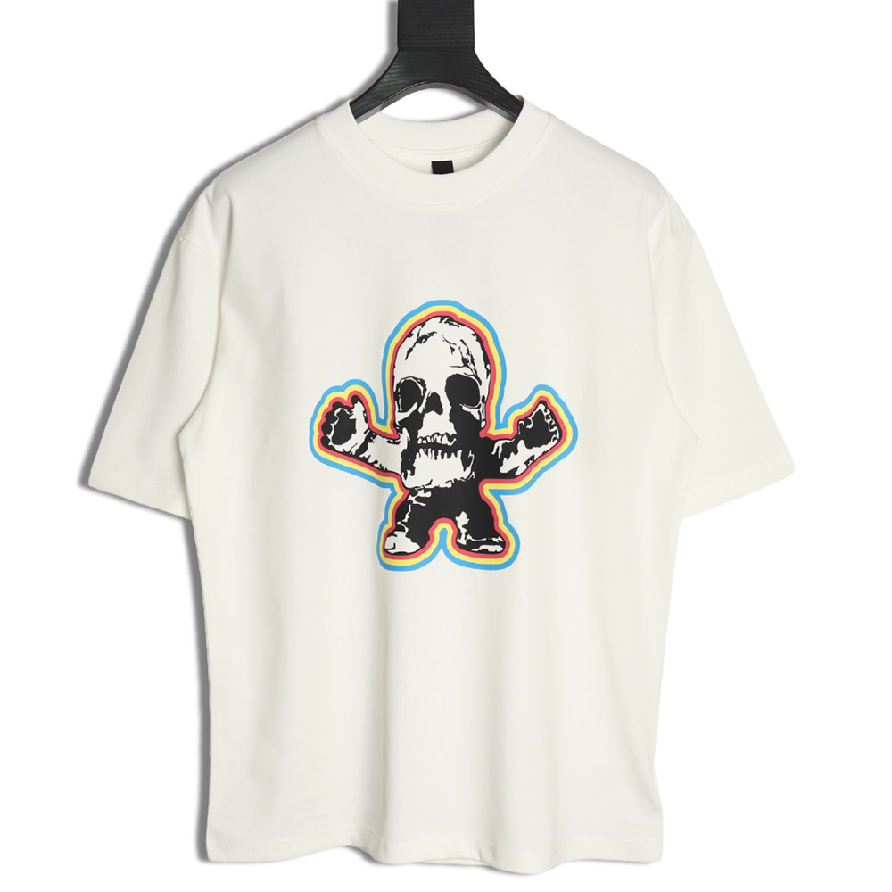 Chrome Hearts Skull Cartoon Short Sleeve T-Shirt