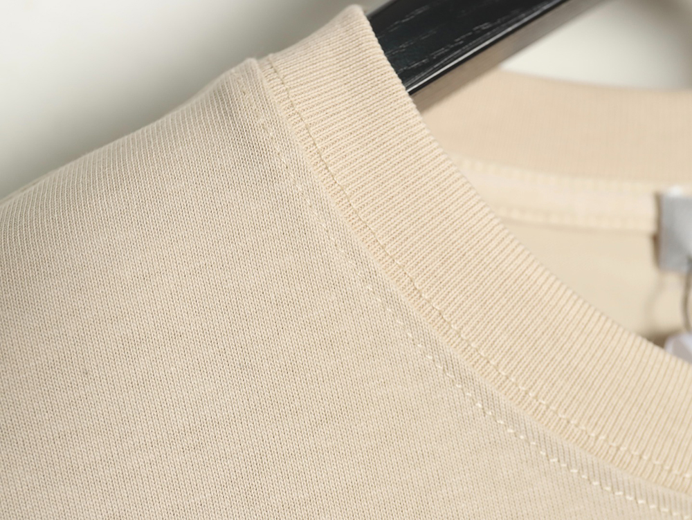 Dior Letter Patch Embroidered Short Sleeve T-Shirt TSK1