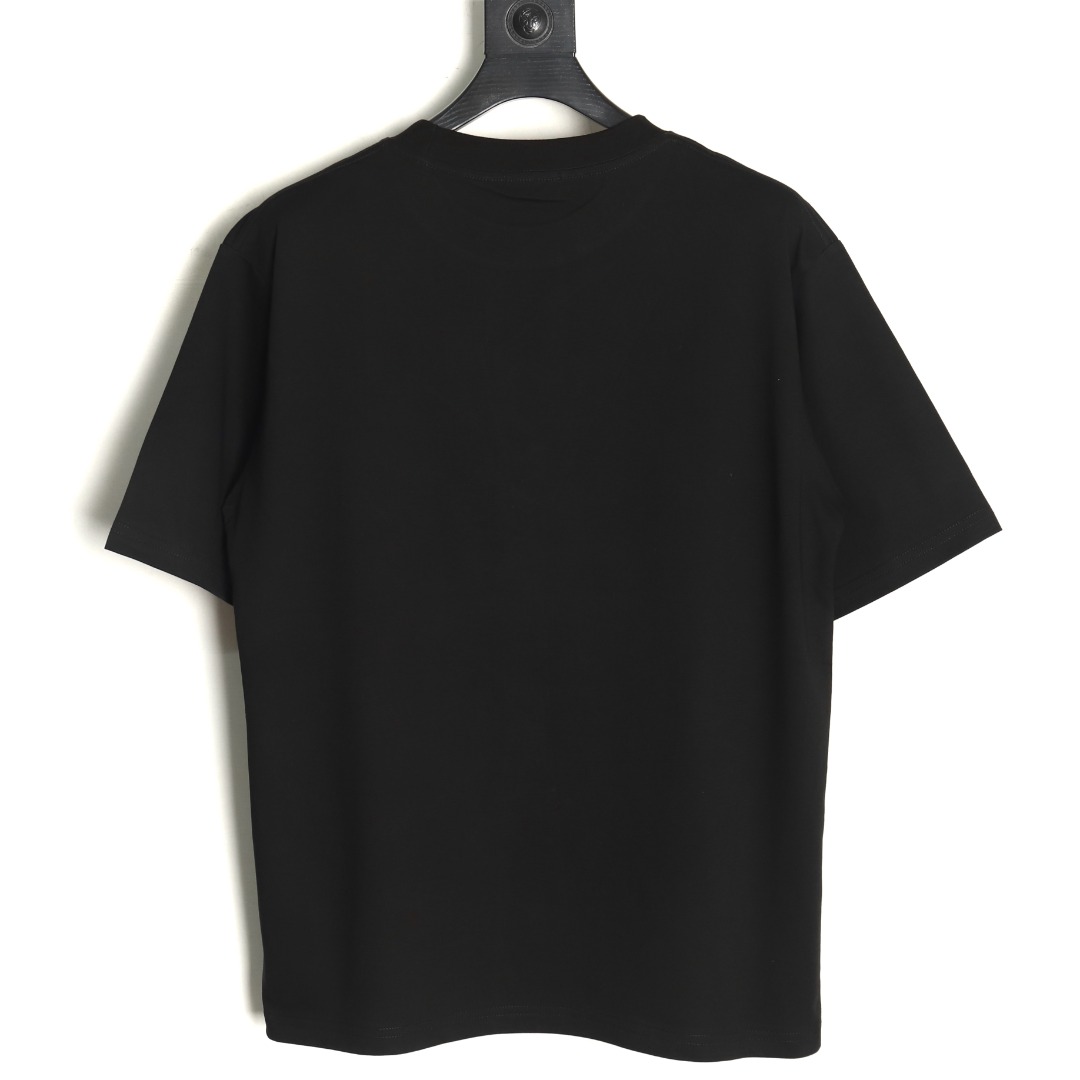 Dior bee embroidered logo short sleeve T-shirt TSK1