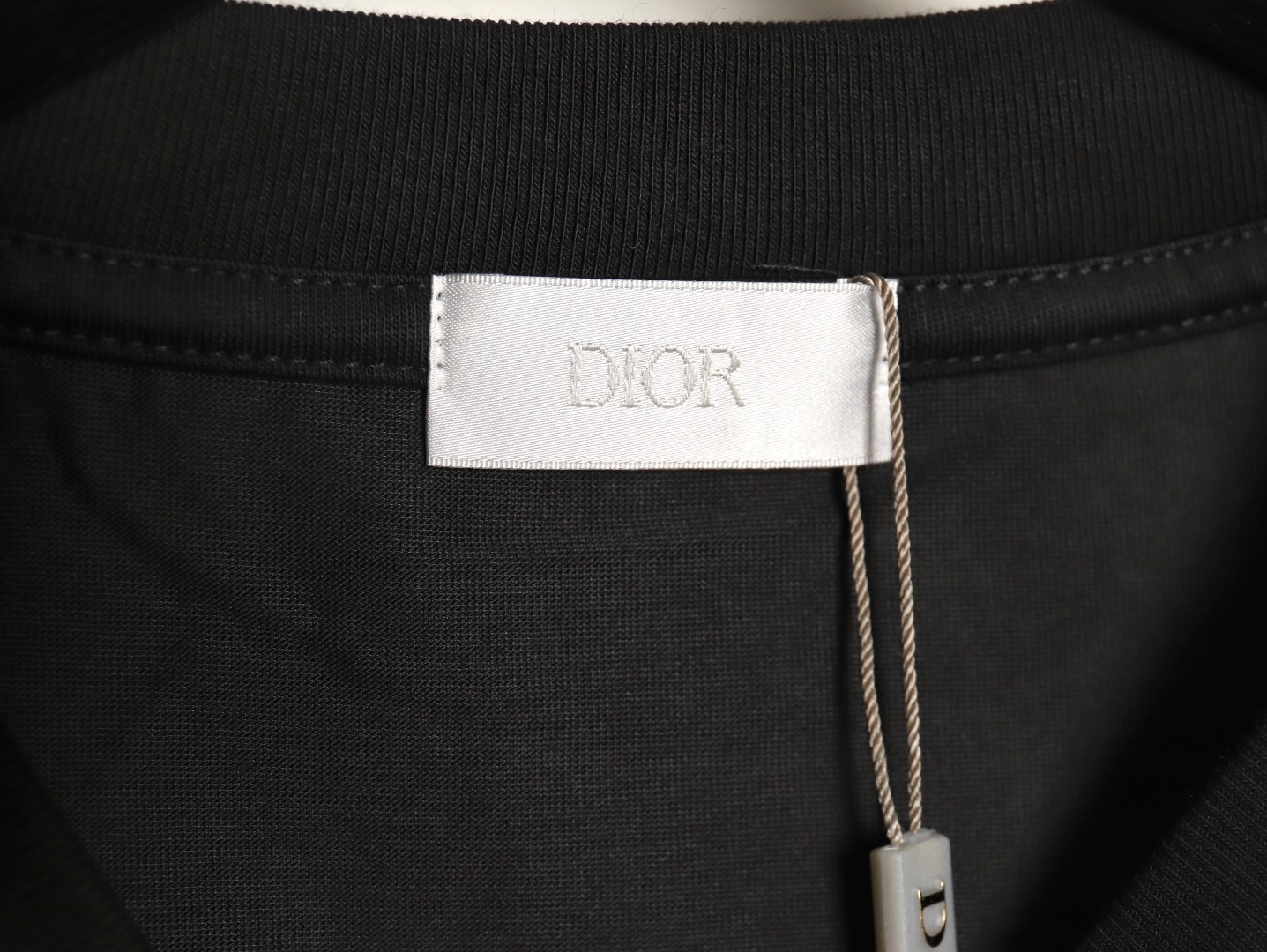 Dior bee embroidered logo short sleeve T-shirt TSK1
