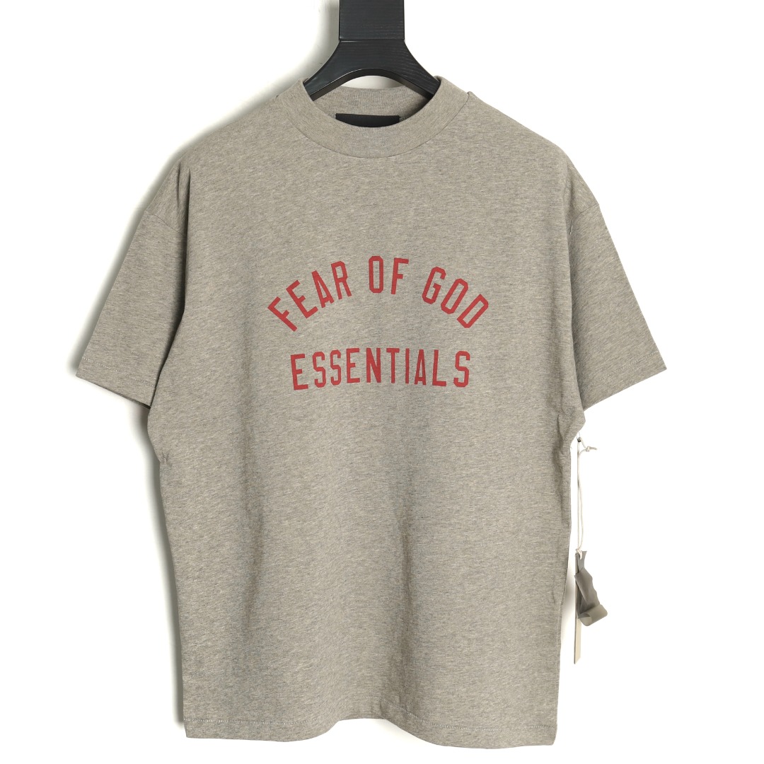 Fear Of God chest arc print short sleeves TSK2