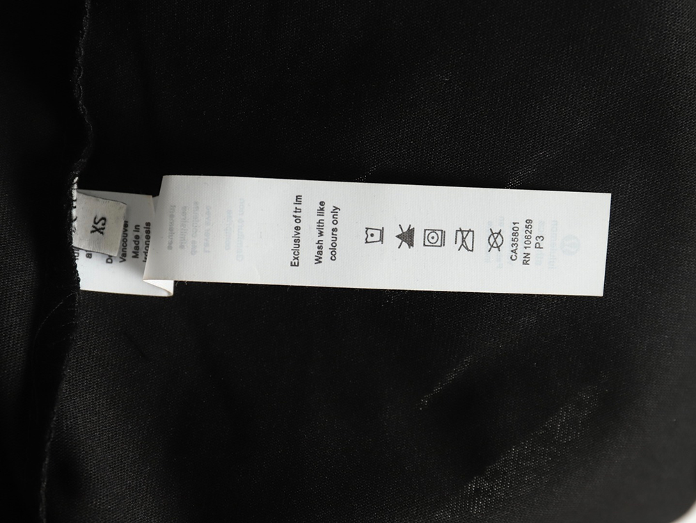Lululemon Letter Logo Flocked Short Sleeve T-Shirt