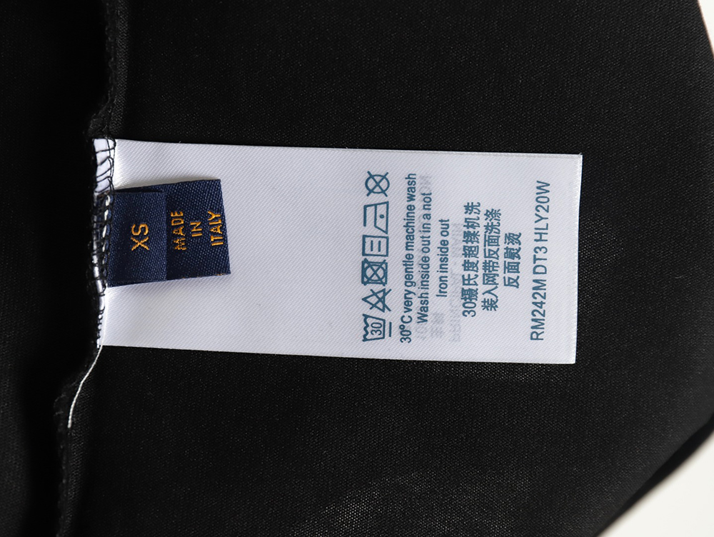 Louis Vuitton Pearl Slogan Print Short Sleeves TSK1