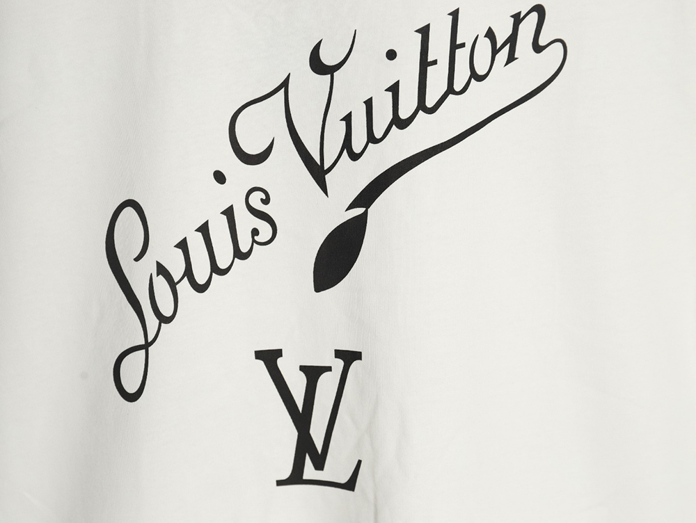 Louis Vuitton signature logo print short-sleeved T-shirt