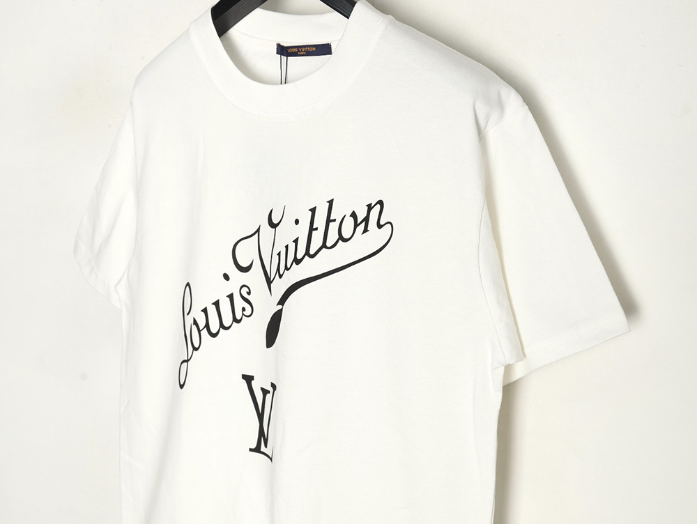 Louis Vuitton signature logo print short-sleeved T-shirt