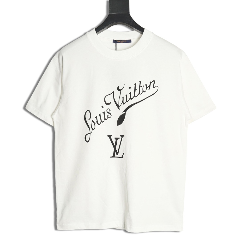 Louis Vuitton signature logo print short-sleeved T-shirt