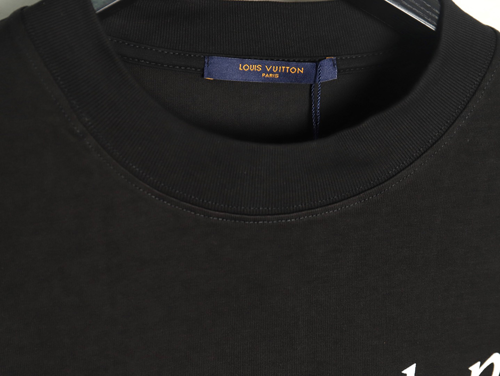 Louis Vuitton signature logo print short-sleeved T-shirt TSK1