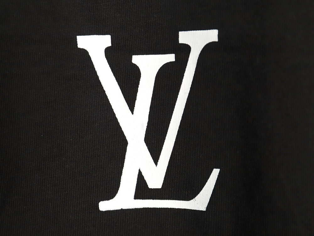 Louis Vuitton signature logo print short-sleeved T-shirt TSK1