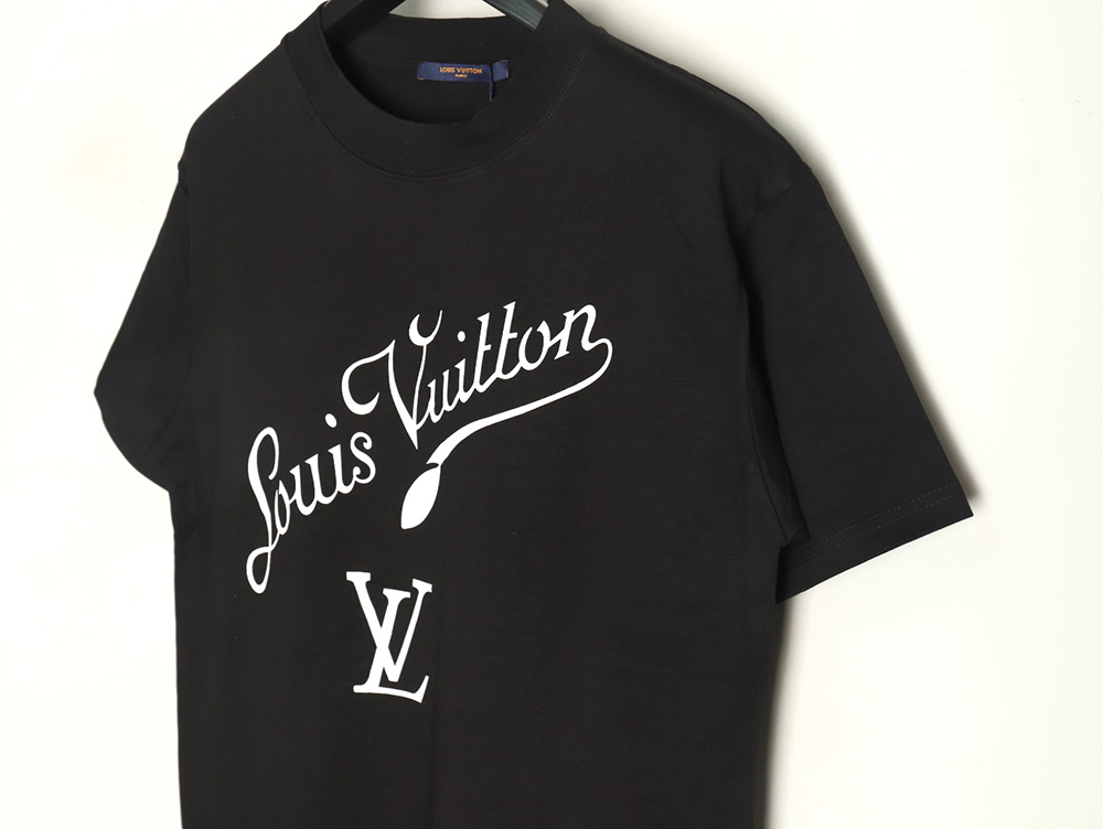 Louis Vuitton signature logo print short-sleeved T-shirt TSK1
