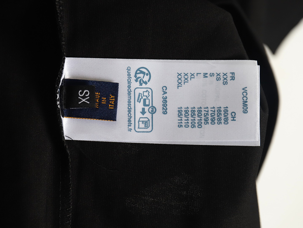 Louis Vuitton signature logo print short-sleeved T-shirt TSK1