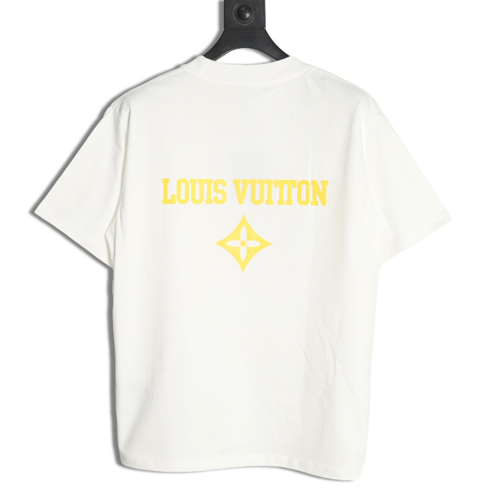 Louis Vuitton Chest Lettering Print Short Sleeve T-shirt