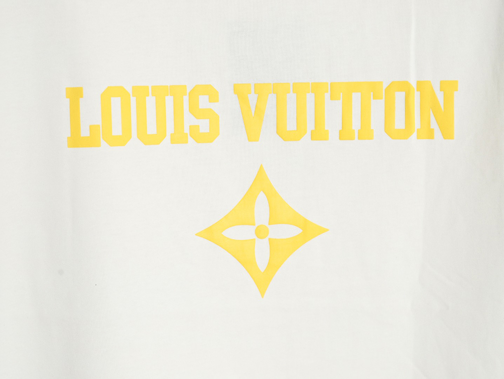 Louis Vuitton Chest Lettering Print Short Sleeve T-shirt
