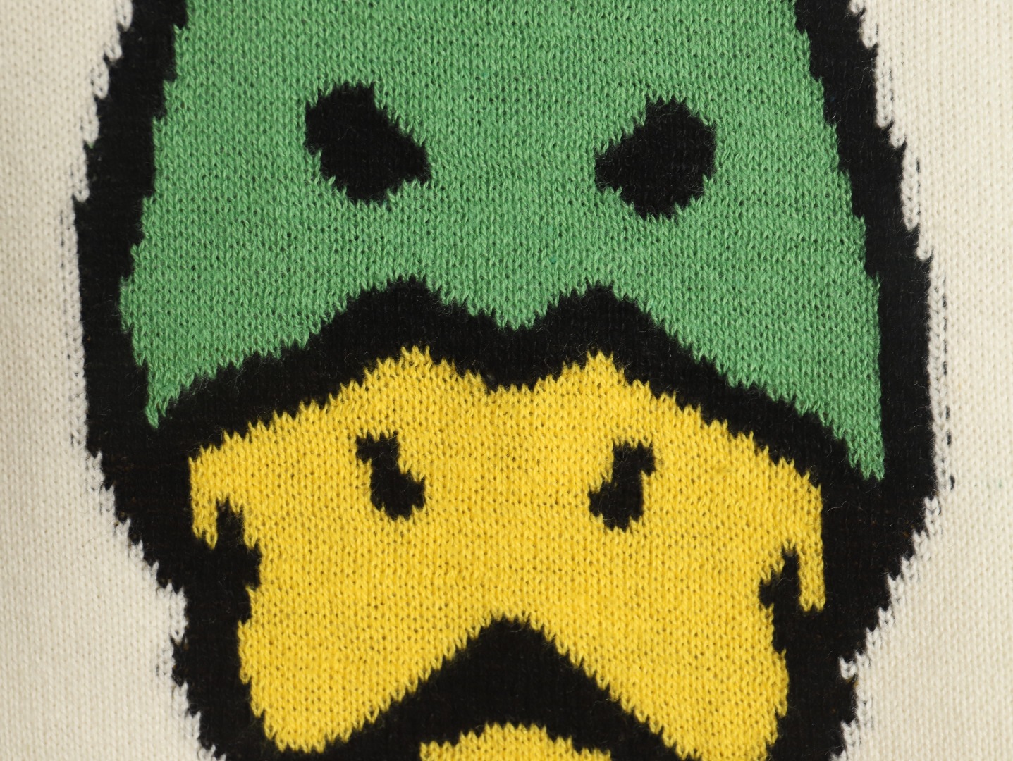 Louis Vuitton duck pattern wool short sleeves