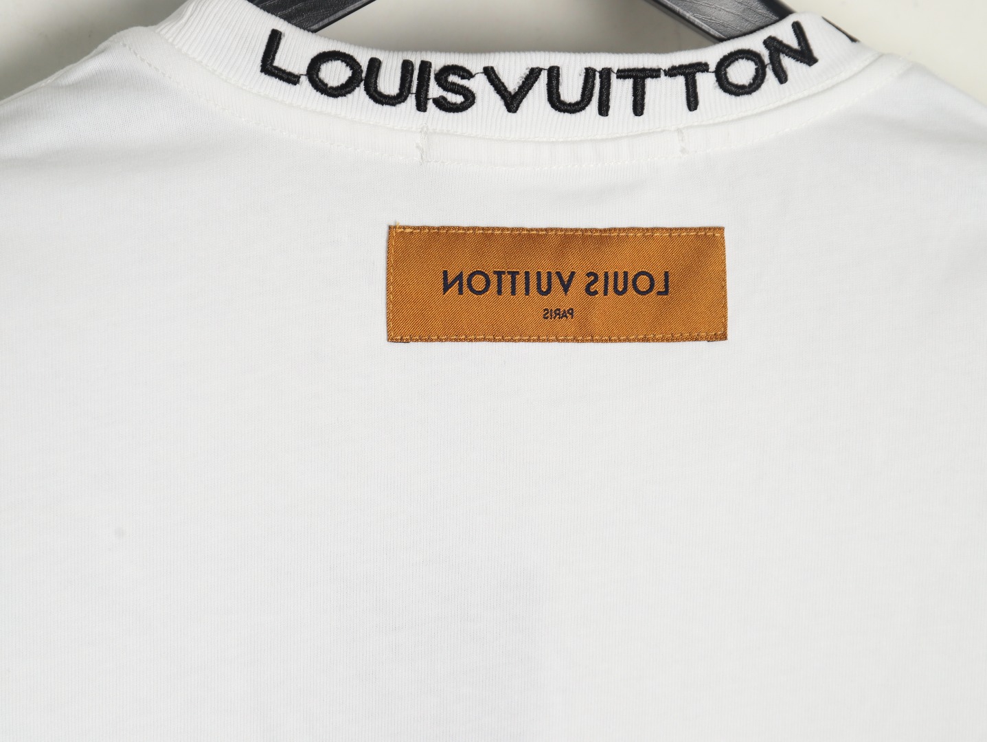 Louis Vuitton Embroidered Logo Short Sleeve T-Shirt