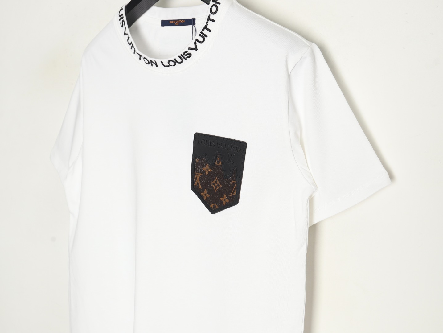Louis Vuitton Embroidered Logo Short Sleeve T-Shirt