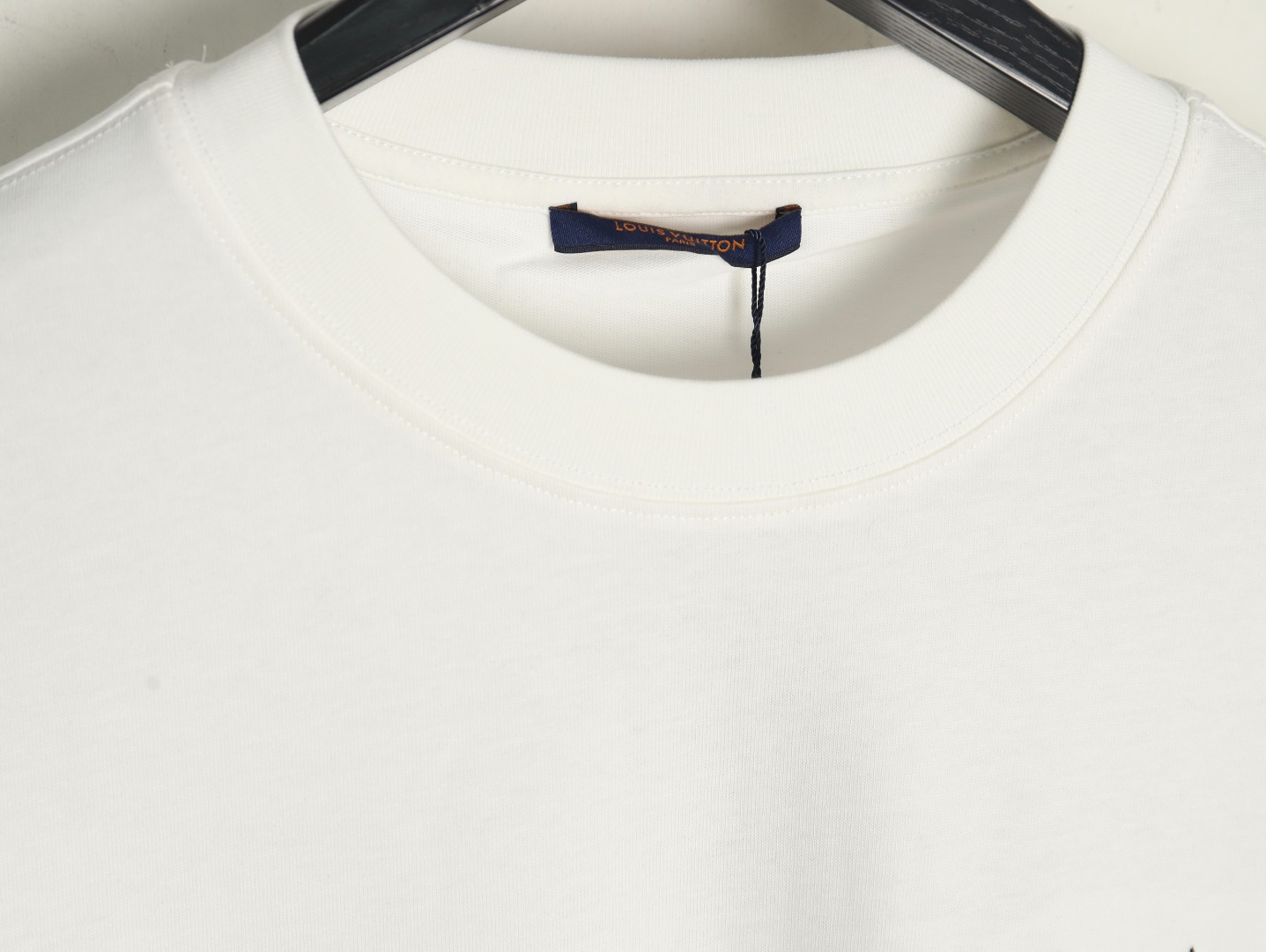 Louis Vuitton embroidered lettering short-sleeved T-shirt
