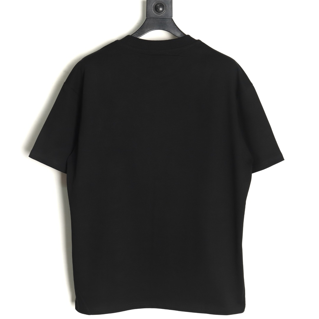 Louis Vuitton embroidered lettering short-sleeved T-shirt TSK1