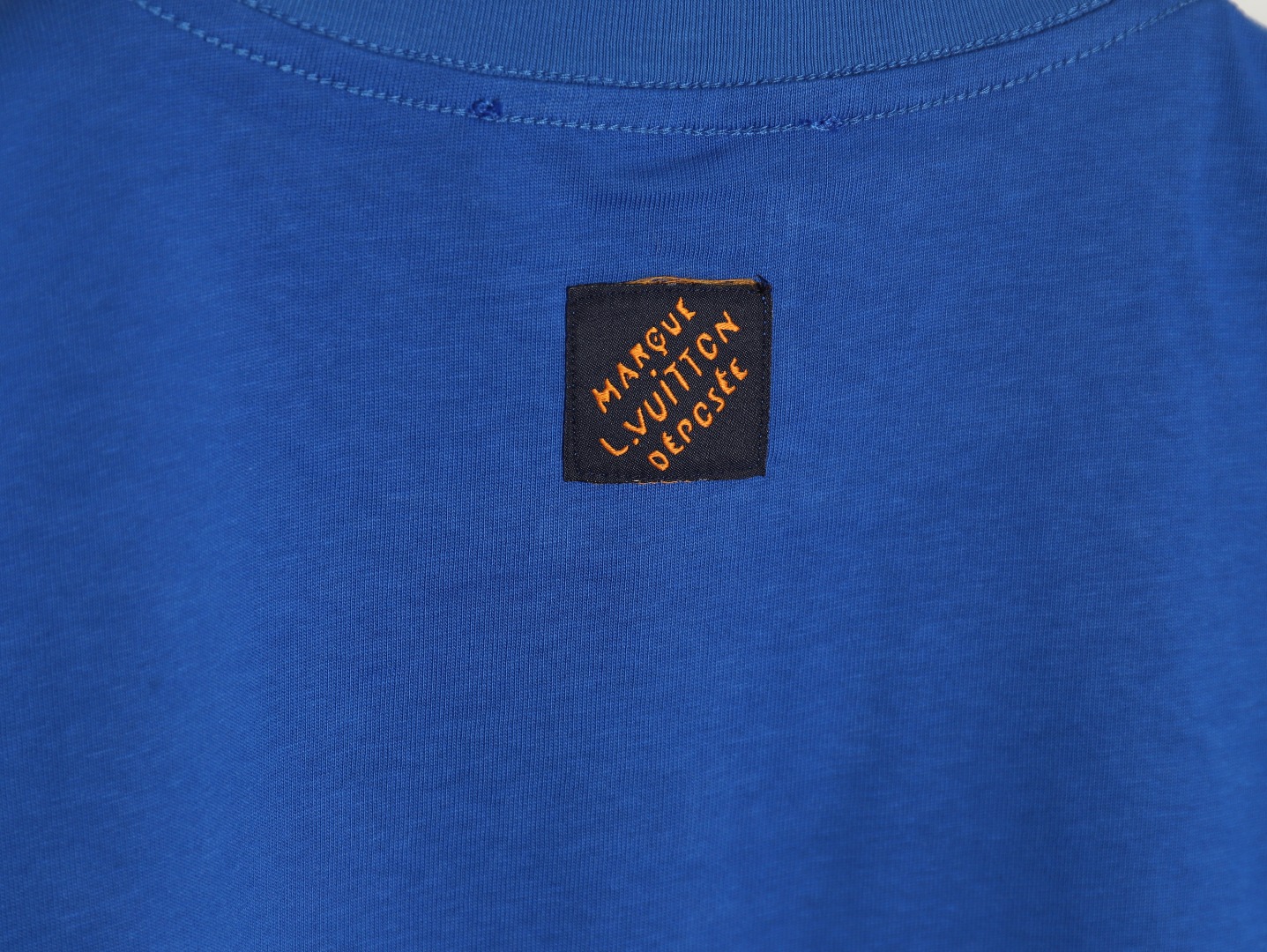 Louis Vuitton 1854 Diamond Letters Cotton Short Sleeves