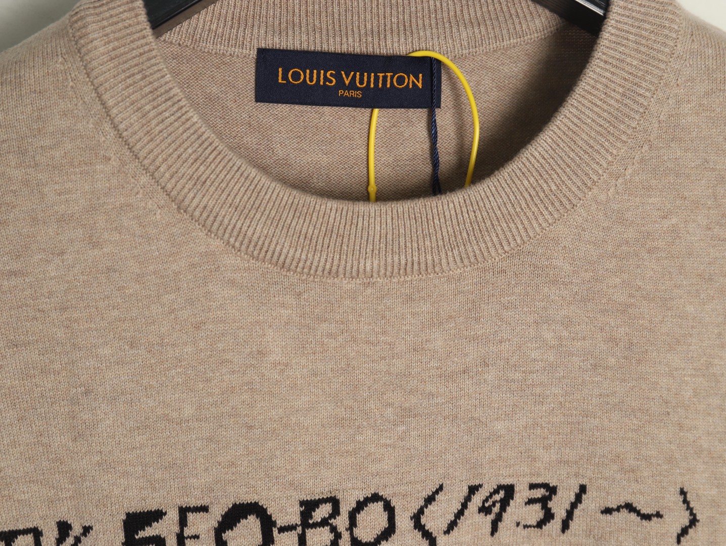 Louis Vuitton lettering pattern short sleeve