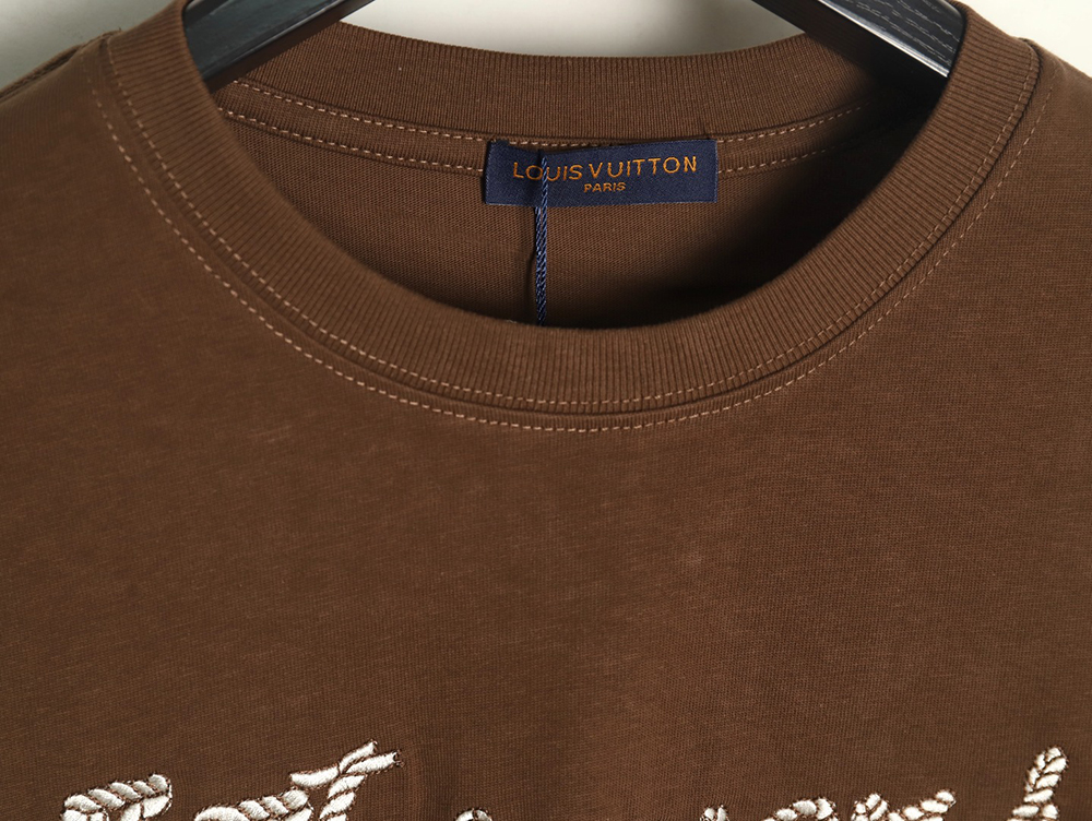 Louis Vuitton Rope Knot Embroidered Short Sleeve