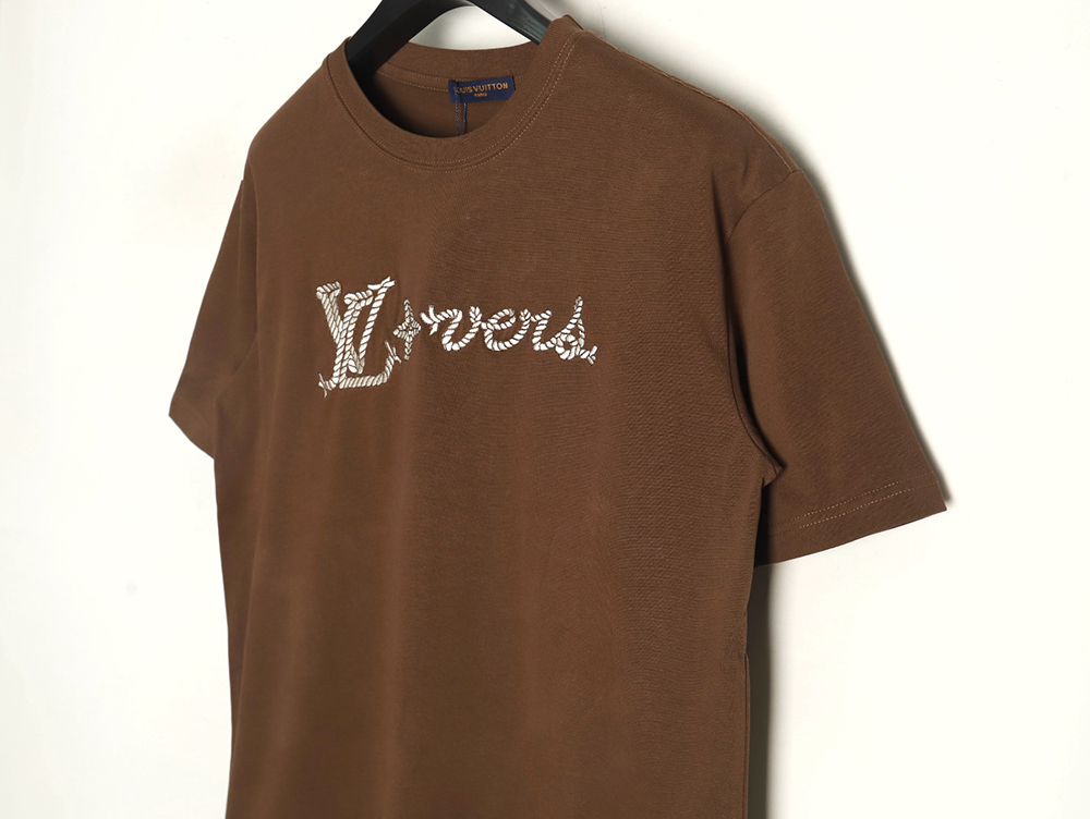 Louis Vuitton Rope Knot Embroidered Short Sleeve