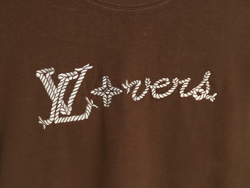 Louis Vuitton Rope Knot Embroidered Short Sleeve