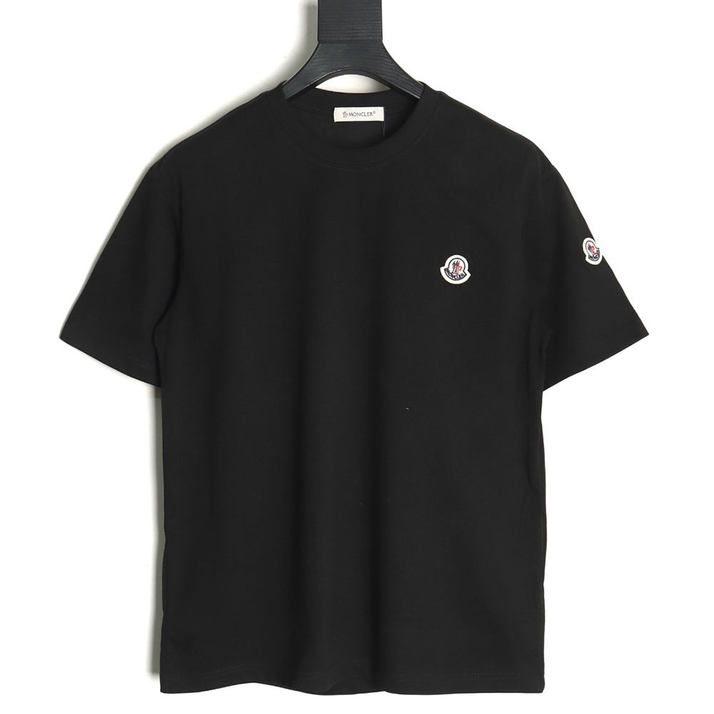 Moncler embroidered letter jacquard short-sleeved T-shirt TSK1