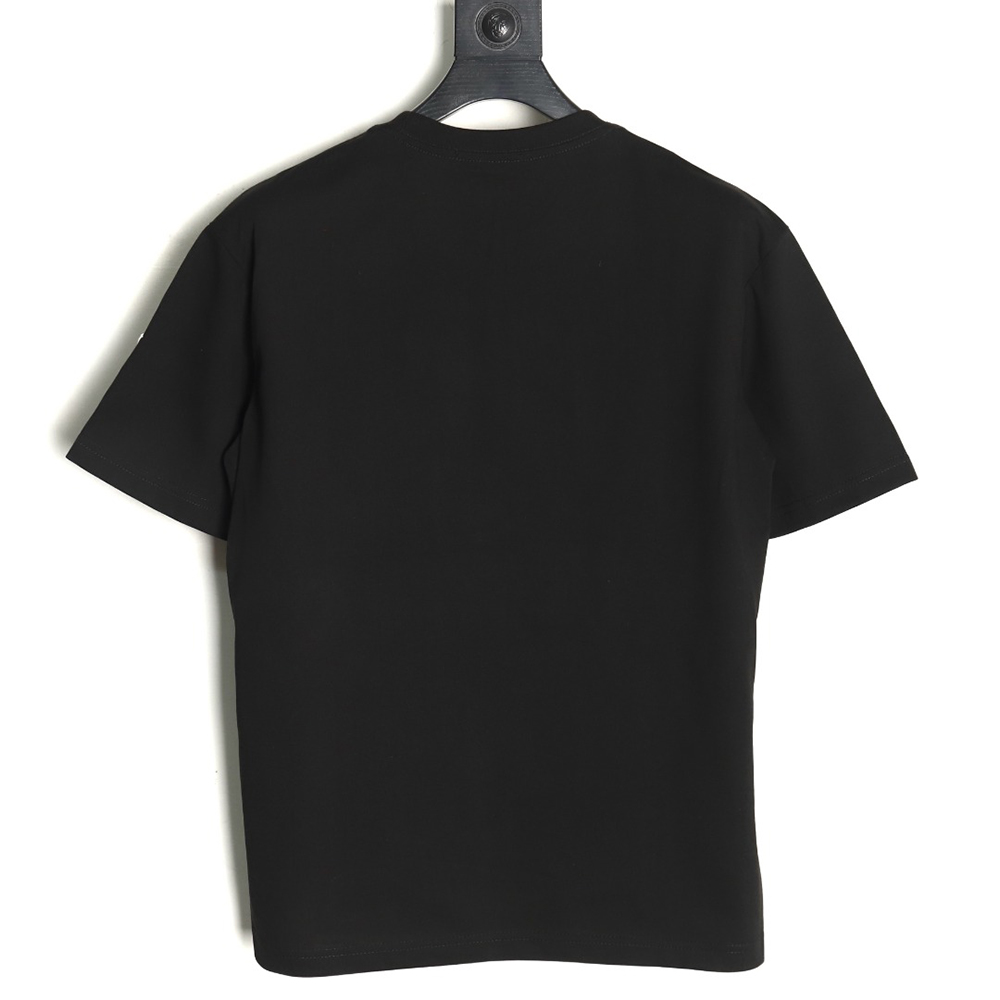 Moncler embroidered letter jacquard short-sleeved T-shirt TSK1