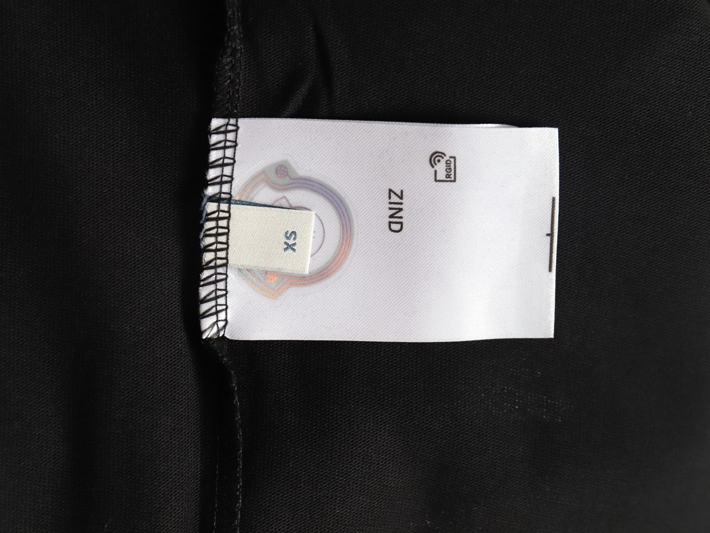 Moncler pixel fuzzy foam logo printed short-sleeved T-shirt TSK1