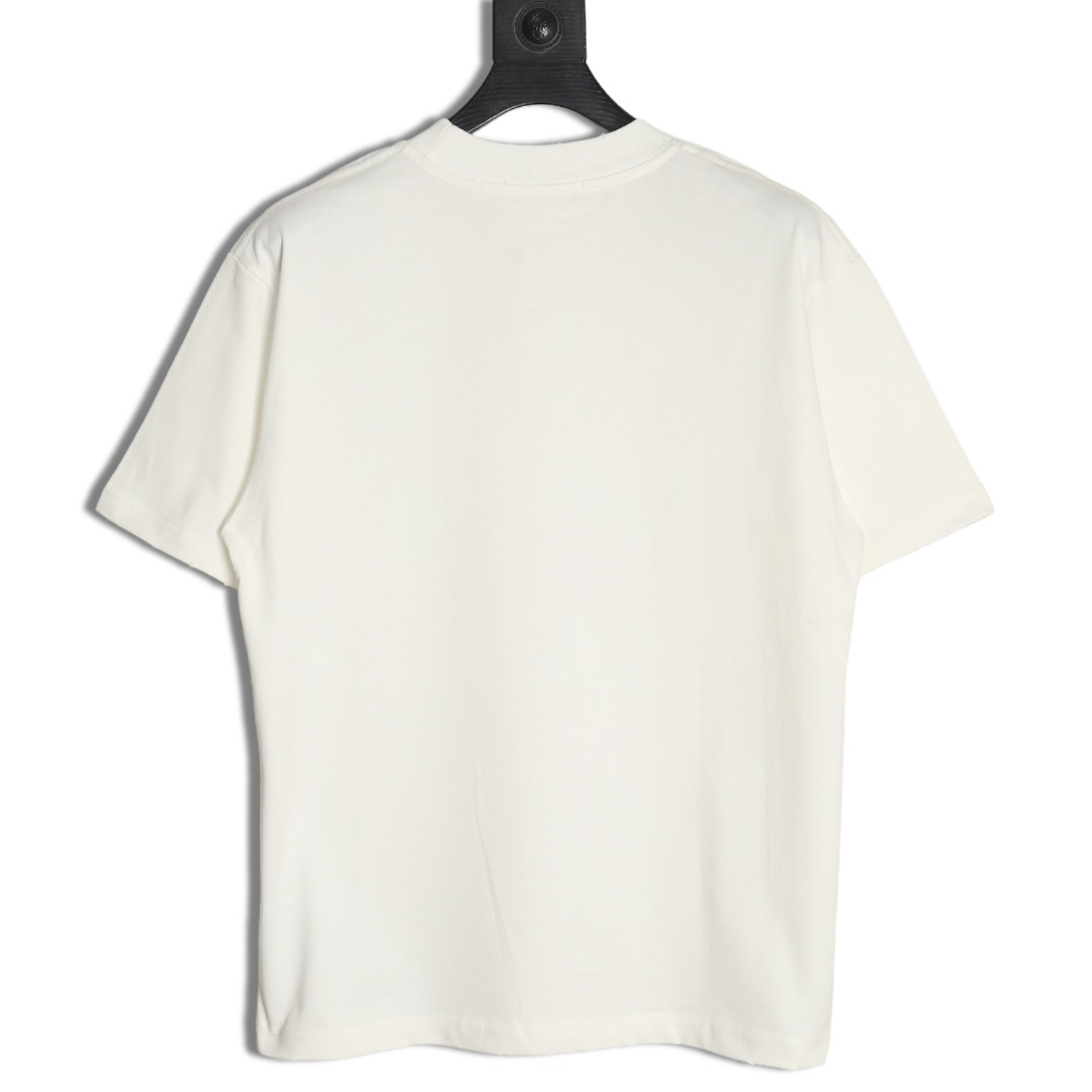 Maison Margiela printed logo crew neck short sleeve T-shirt