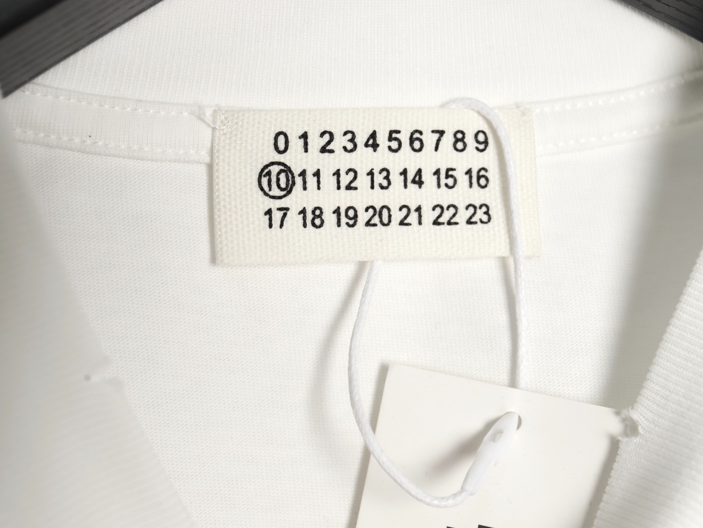 Maison Margiela printed logo crew neck short sleeve T-shirt