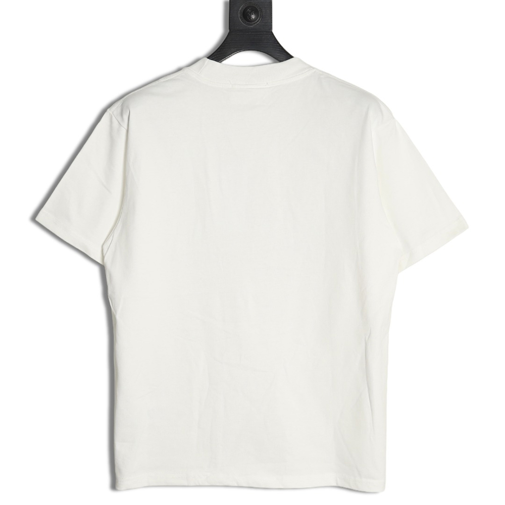 Maison Margiela musical note letter print short-sleeved T-shirt